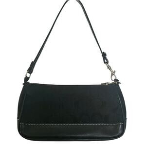 Coach Vintage Y2K Black Monogram Demi Mini Whimsygoth Purse